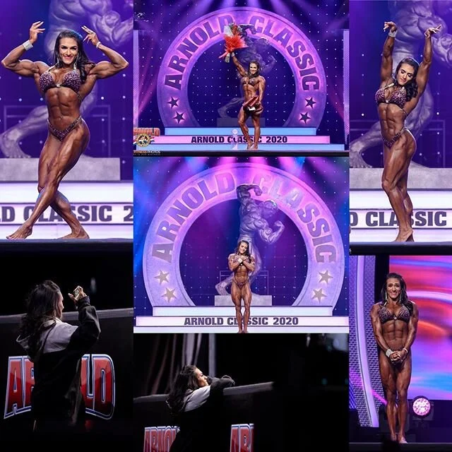 Every once in a while I am in just the right place at the right time.  This was one such moment. 
I usually arrive pretty early to bodybuilding shows I shoot. Friday morning  I am getting my camera equipment setup and in to the Battelle Hall walks Na