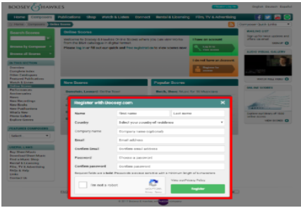 Step 5: Registration Interface
