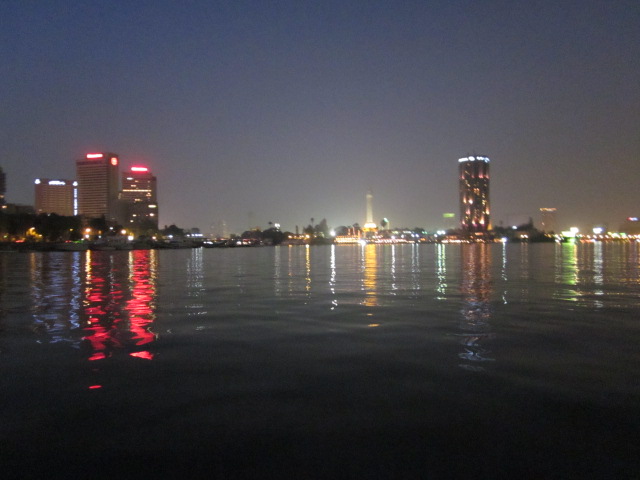 nile at night, cairo