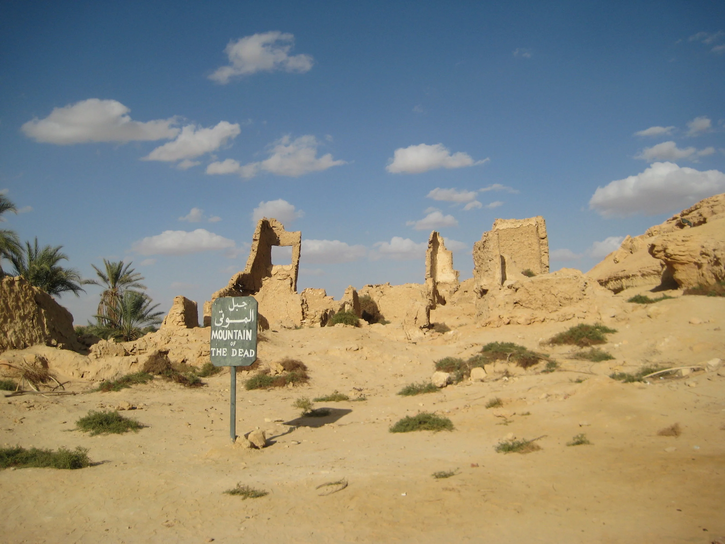 mountain of the dead, siwa
