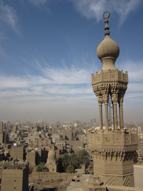 view from bab zuwayla, cairo