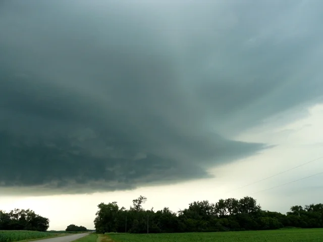 July 13th, 2010 North Dakota and Minnesota Storm Chase - Slow Moving, Photogenic Supercell