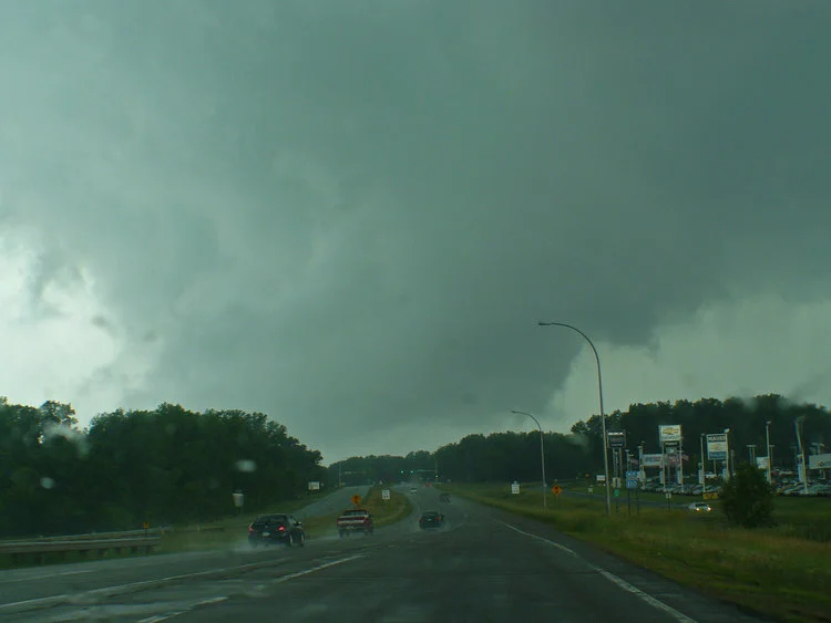 June 21st Minnesota Storm Chase - Several Wall Clouds Near Twin Cities