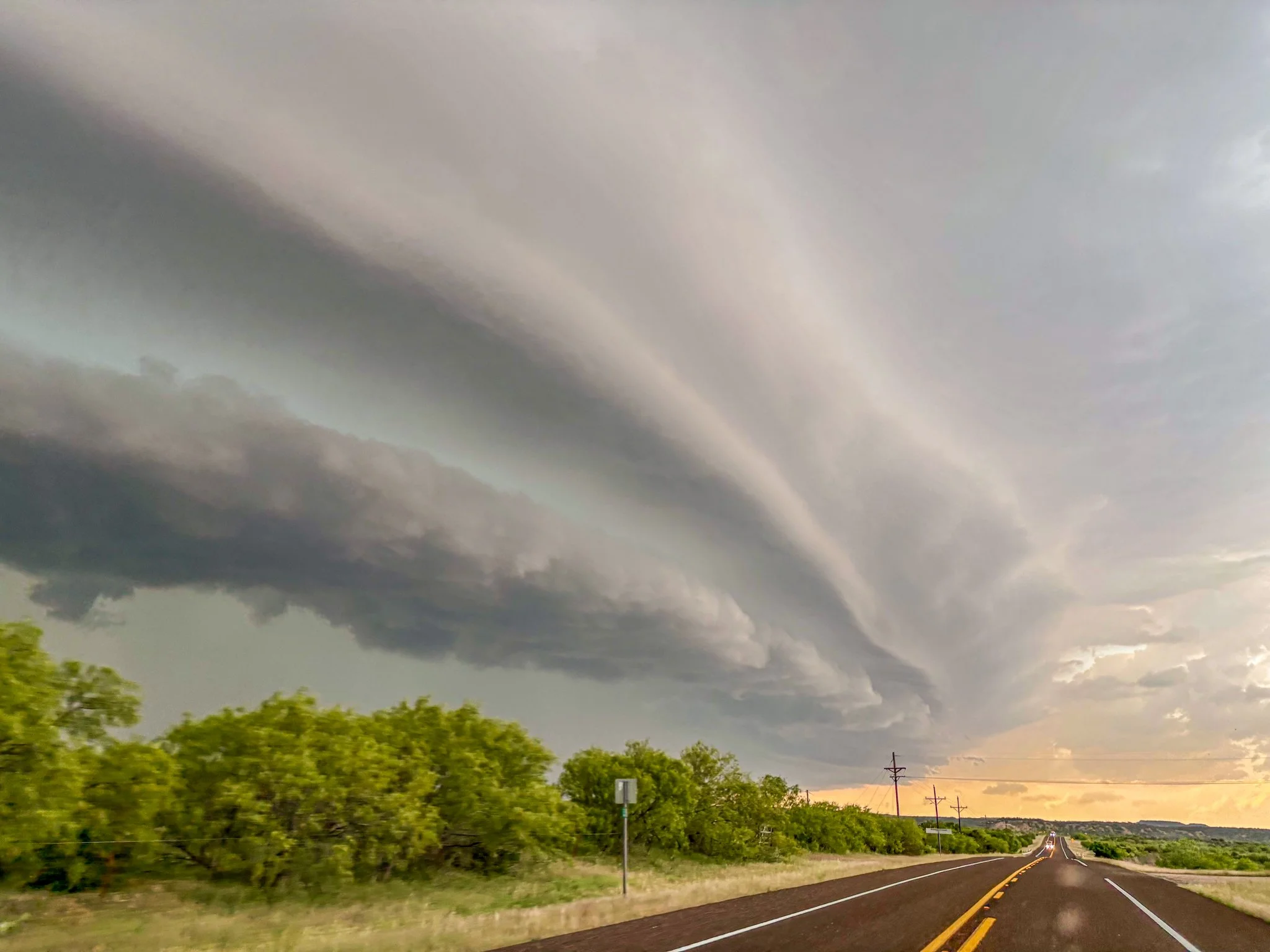 MAY 22, 2025 TEXAS: SUPERCELL STORM STRUCTURE