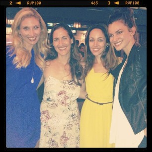 (From Left to Right): Leslie Durso, Carolina Pacheco, me, Briana Lane