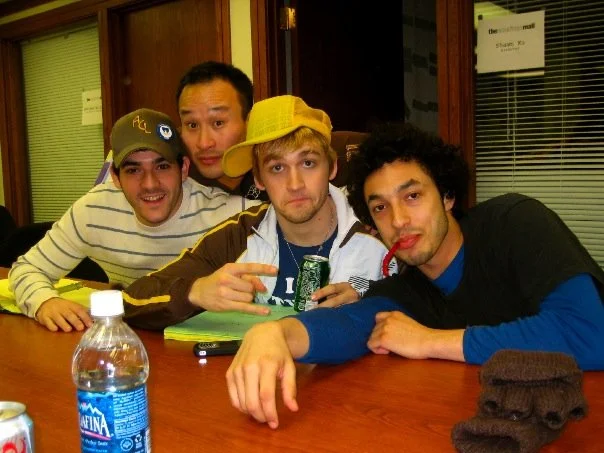 David, Neil & Wade with our director, Shawn Ku