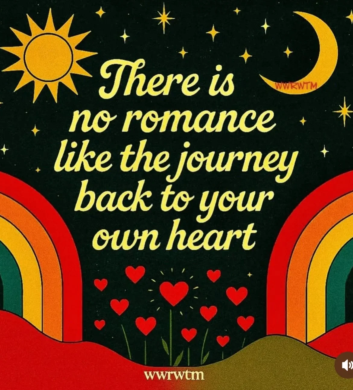 💖 Everything we see outside of us is a reflection of what is going on within &mdash; this is one of the universal laws of creation. 

Heal your heart + mind, heal the world. 
The revolution starts within. 
And love is the answer, love is the way. 

