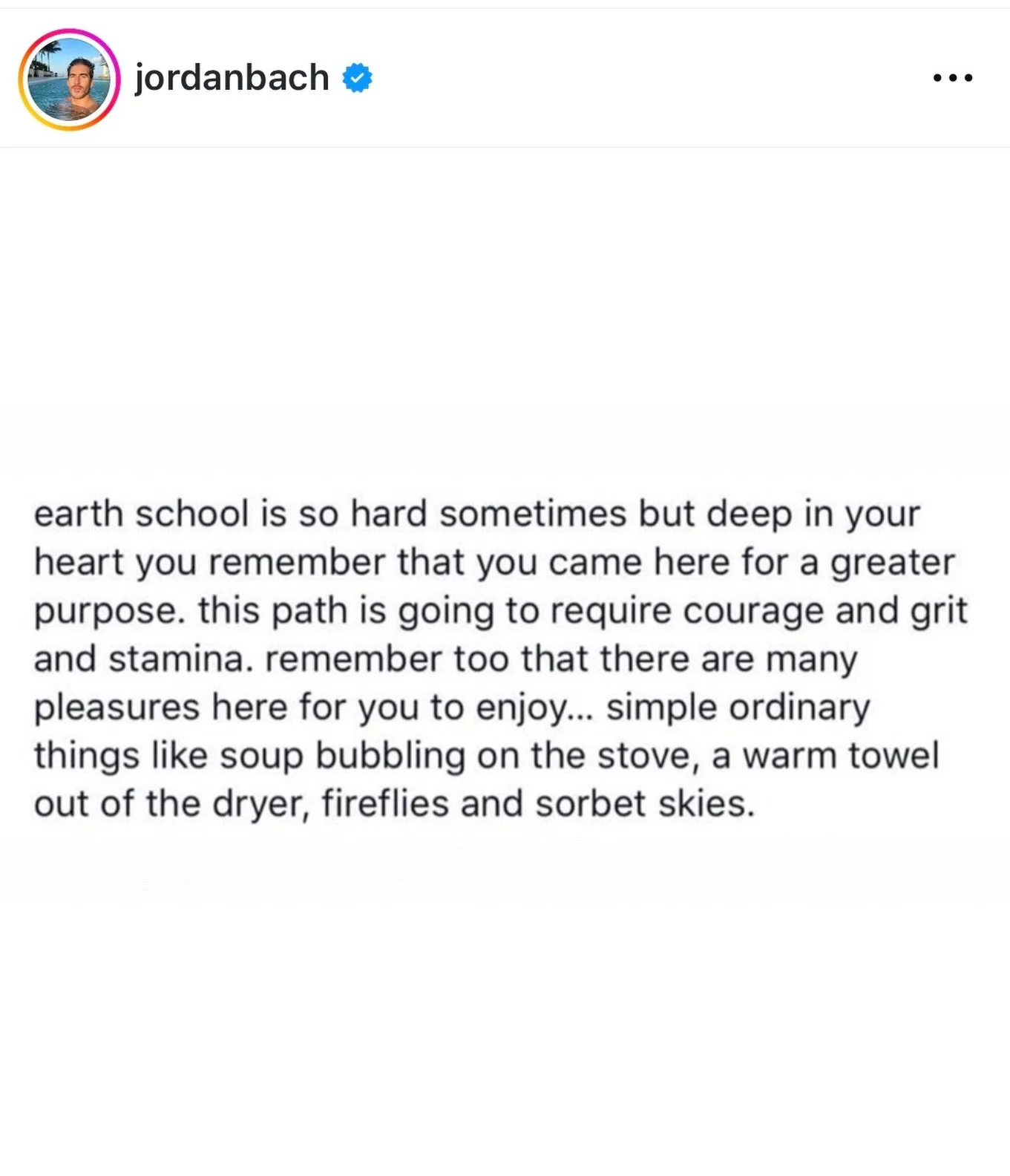 🤍 Remember &mdash; you are here, you are alive and you are loved.

Thank you, @jordanbach for the words:)