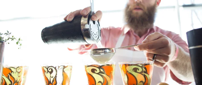 Zach of Welcome Diner makes "Hola Vera". Photo: Bite Magazine / Mark Lipczynski