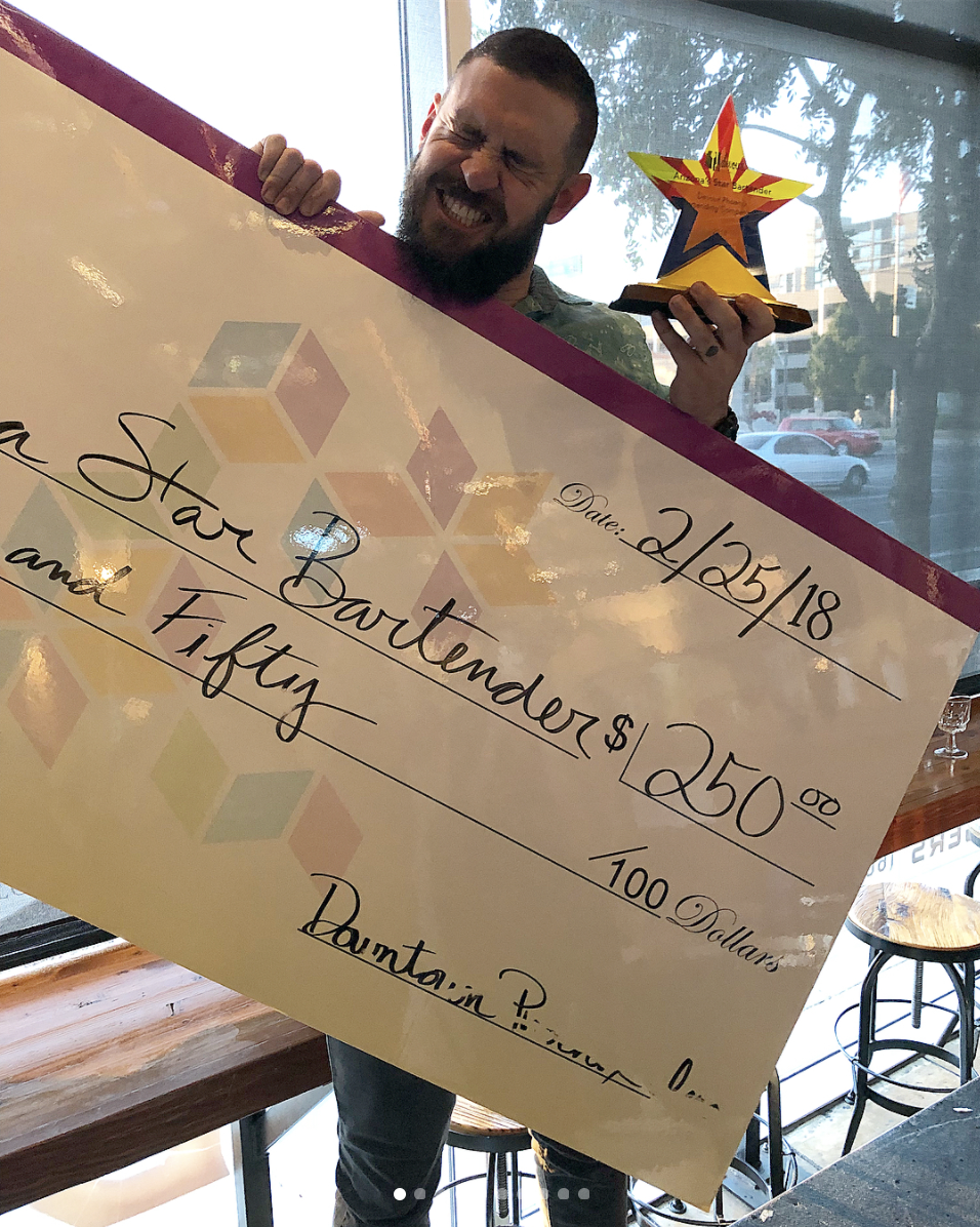 Shawn Campbell of The Vig, the 2018 Arizona Star Bartender