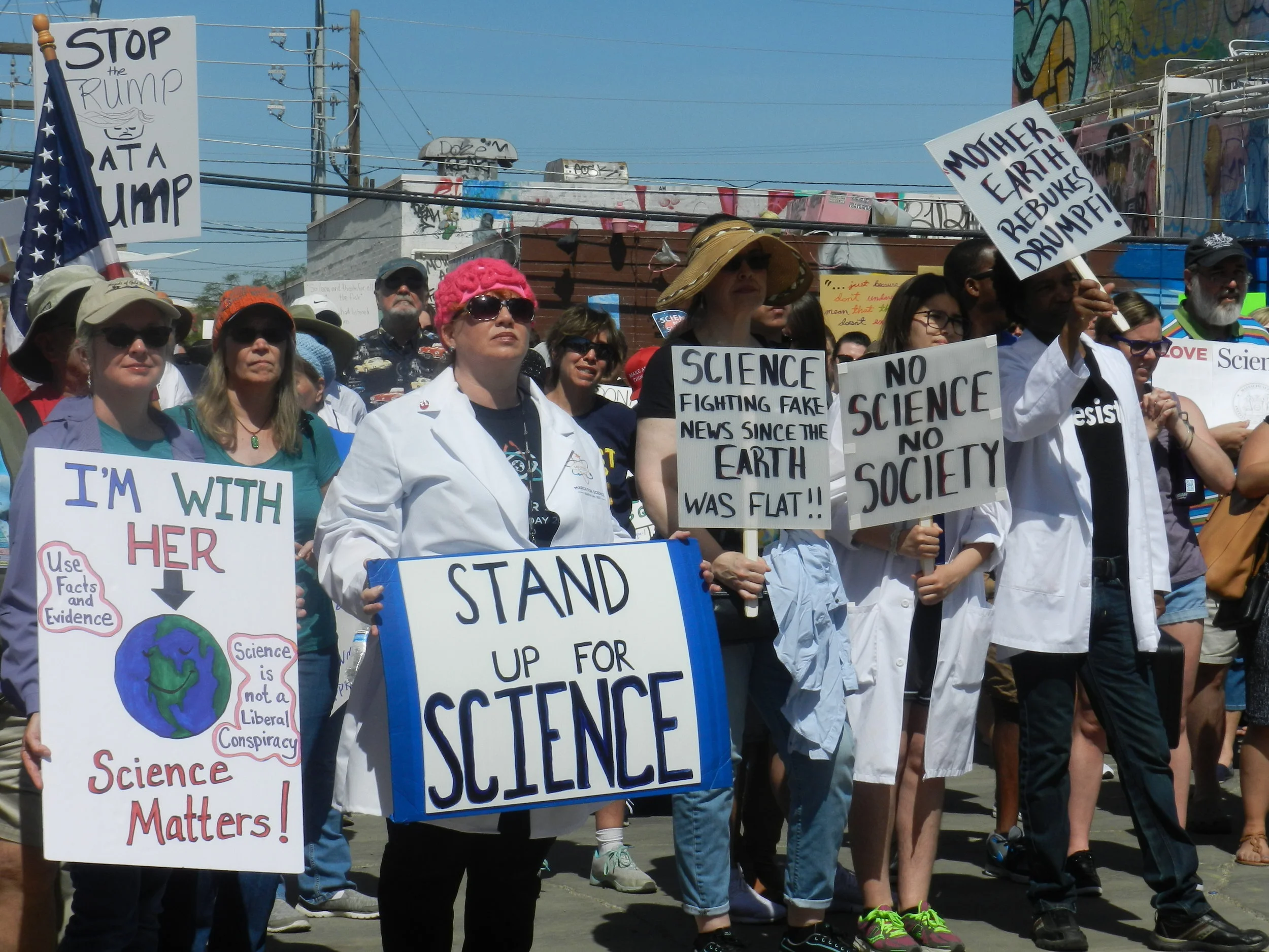 Veritas Laboratories helps support March for Science, April 22, 2017