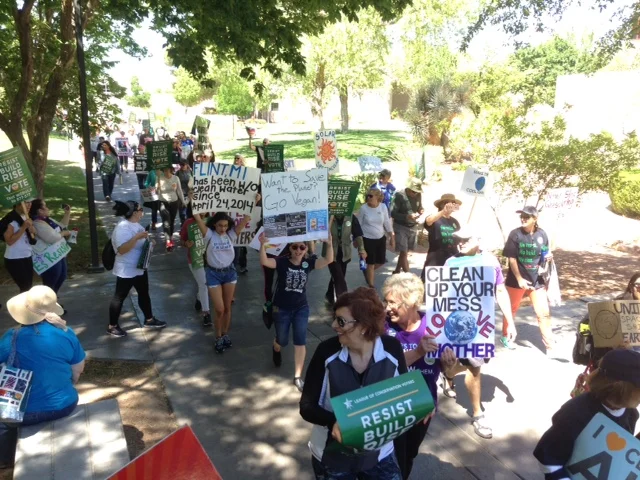 Veritas Joins In On The People's Climate March, April 29, 2017