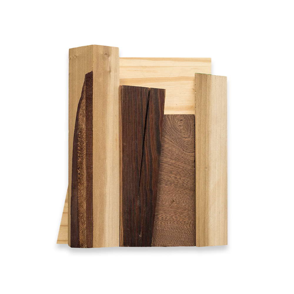  COLUMNS 2016 found wood 11.25 x 5 x 10 in 