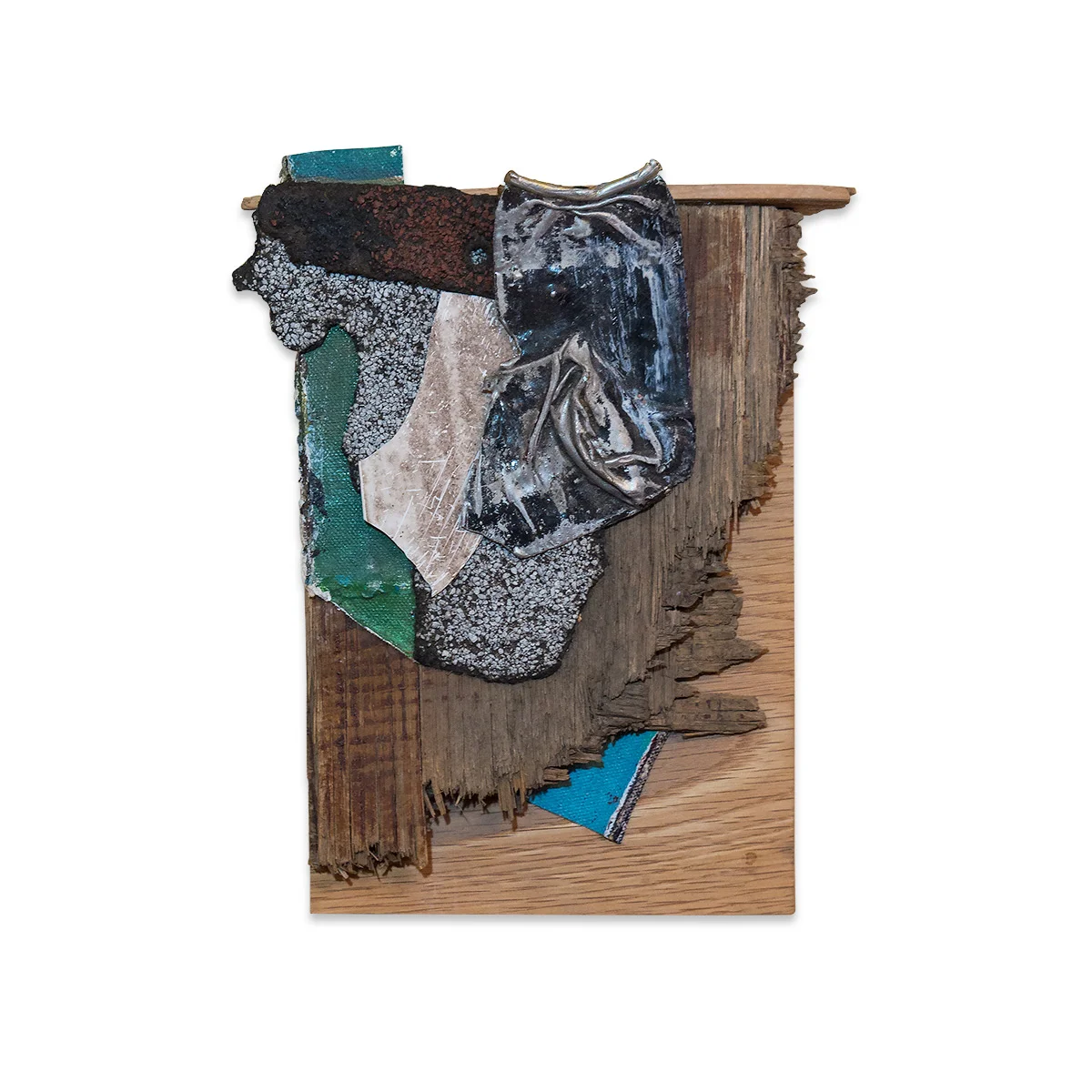 BABY TOUCH AND FEEL 2017 found objects/mixed media 9.5 x 7.5 in