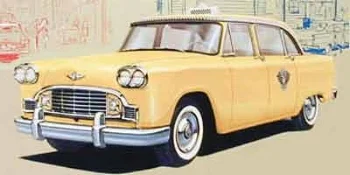 The iconic Checker cab