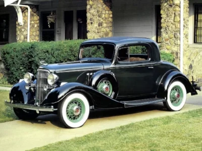 1933 Pontiac straight Eight Coupe - With Good value and great looks, Pontiac rides out the darkest days of the depression. (www.DenzosGarage.com)