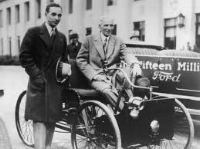 Edsel, Henry and the first ford ( www.ford.media.com )