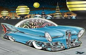 The Utopian Turtletop? What might have been: Cosmic Edsel by Britt8m (www.pinterest.com)