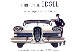 Edsel Advert CIRCA 1957