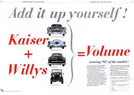Kaiser trade Advert CIRCA 1953