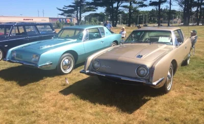 1963 Studebaker Avanti (photo by Mal pearson taken at Warwick, Ri 2016)