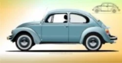 The Volkswagen Beetle (Vector.com)