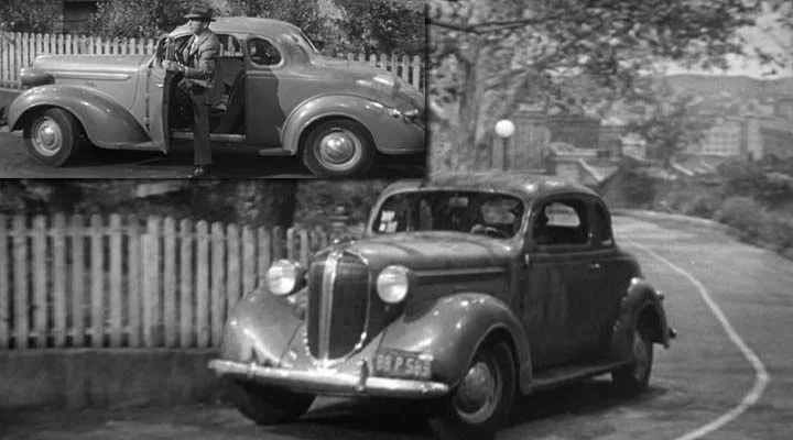 1937 Plymouth P3 DeLuxe Coupe (The Big Sleep, Warner Bros. 1946)