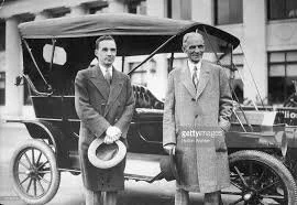 Edsel and Henry Ford (Ford Motor Company)
