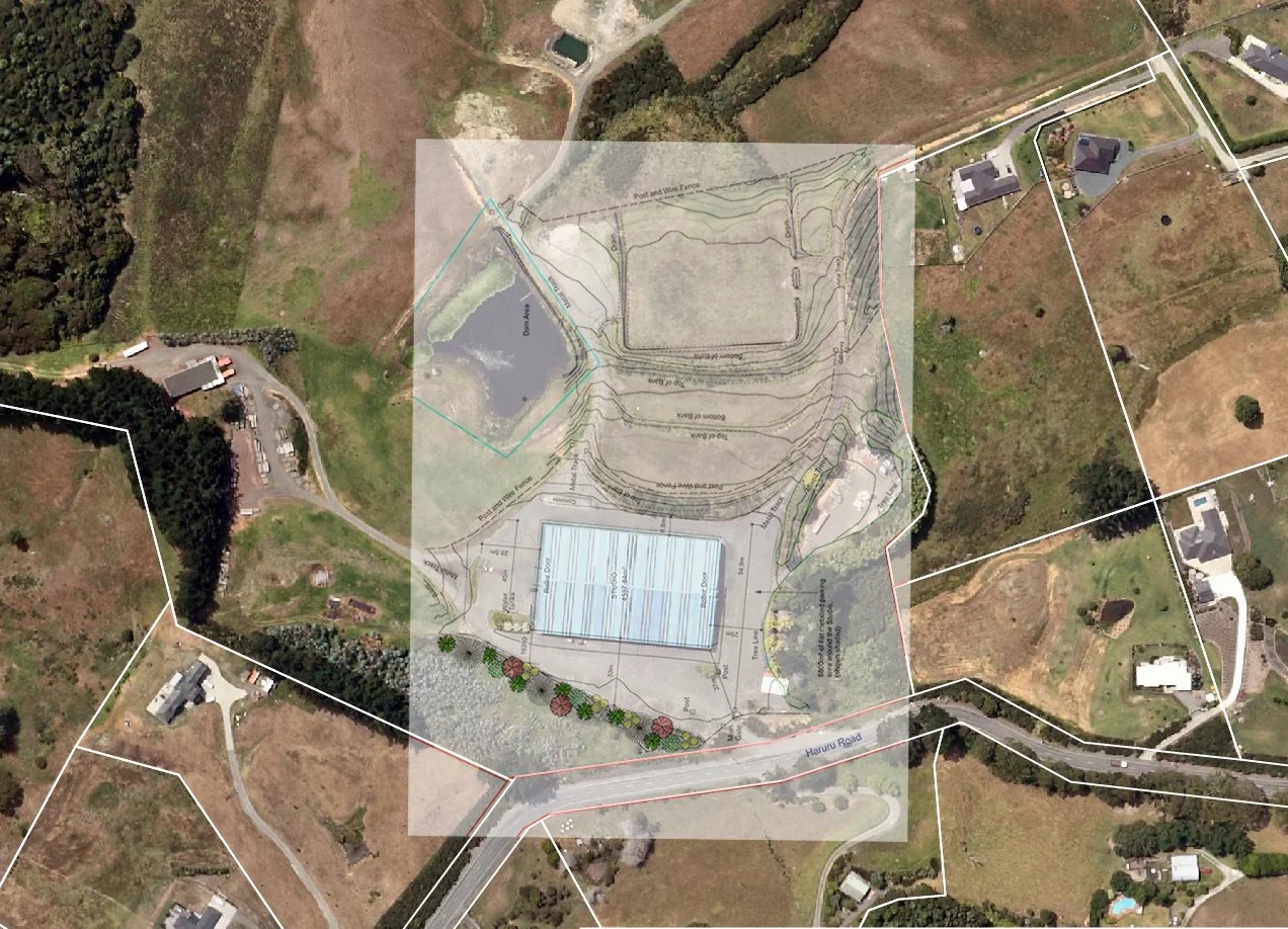 Kelly Park Studio Map overlay aerial image Jan 2019
