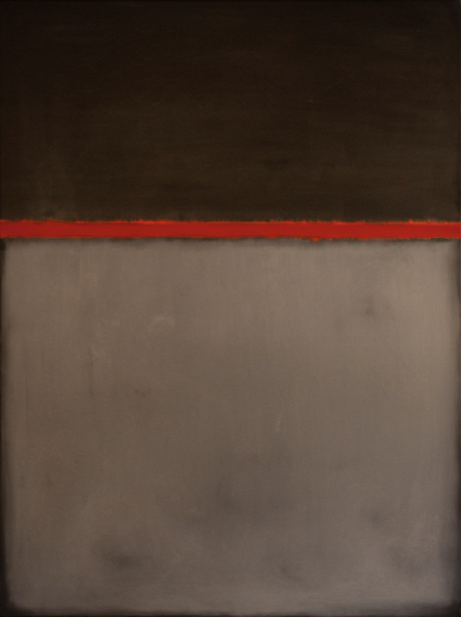 Thin Red Line — 48" x 36"