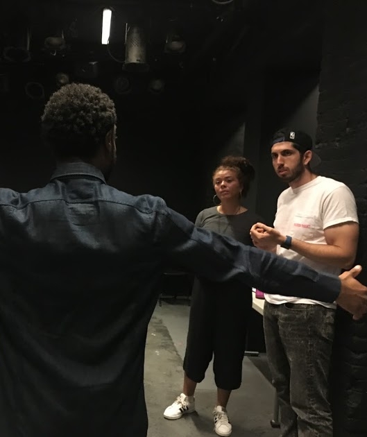 In Rehearsal for Hype Man at The Flea Theater