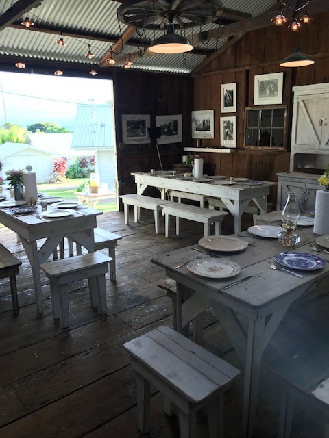 Inside of Vintage Barn