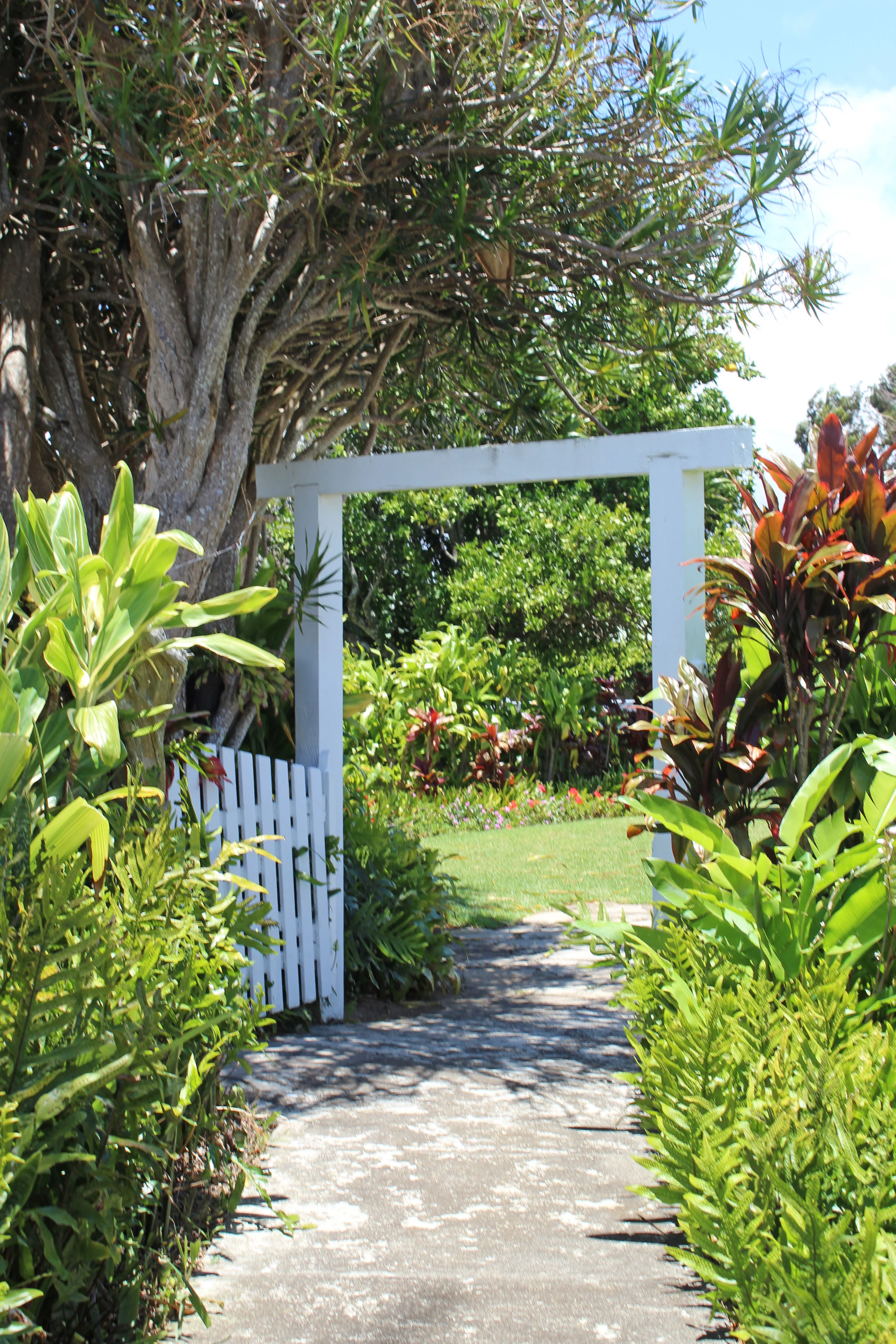 Gate to Front Lawn