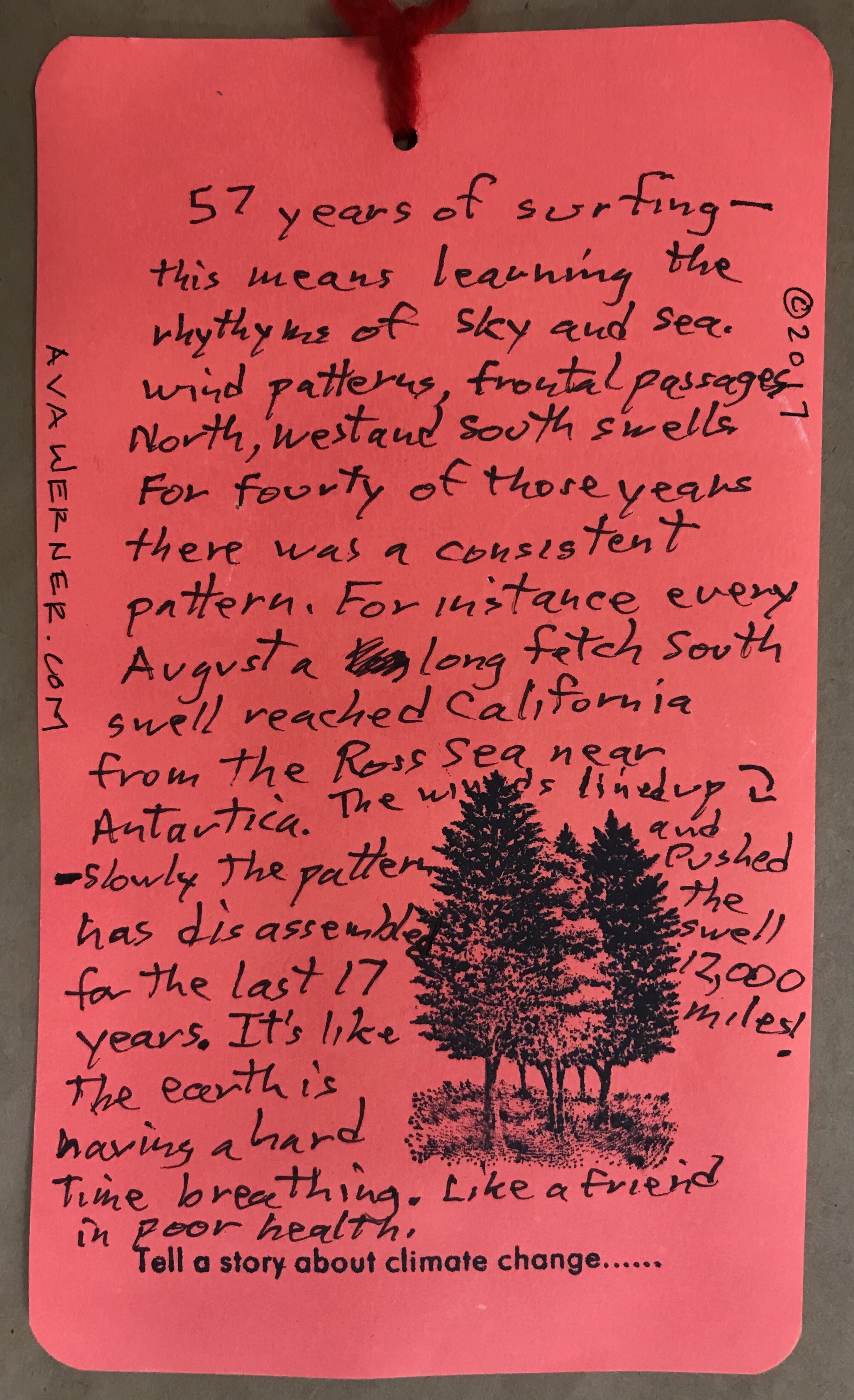 Card Detail, Cal-Poly, San Luis Obispo, 2018