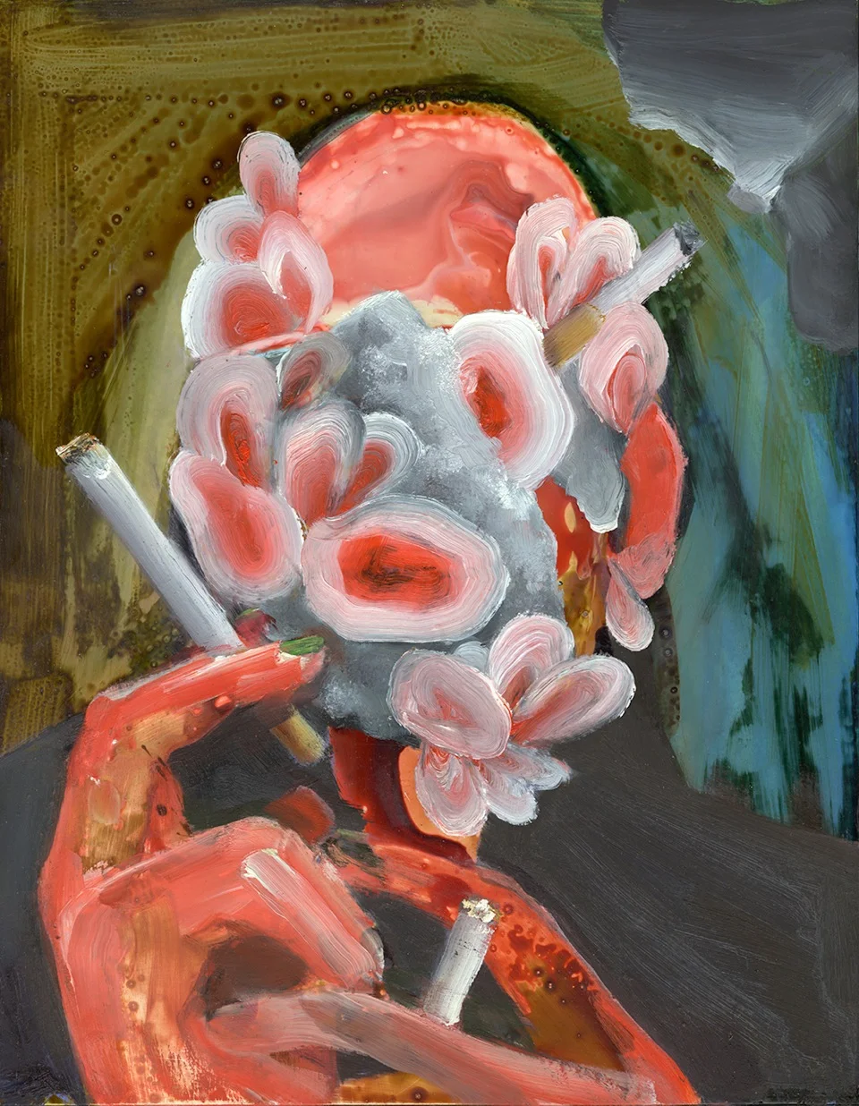 ink and oil on clayboard | 11" by 14" | 2014