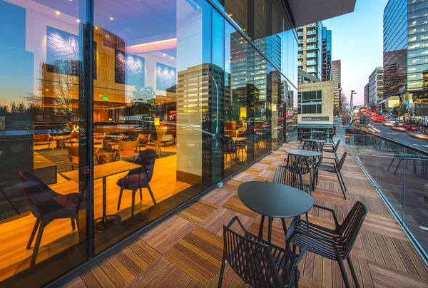 Centre 425 in Bellevue, WA | Image by: Michael Walmsley Photography, LLC 450 Alaskan | Hero image by: Kevin Scott