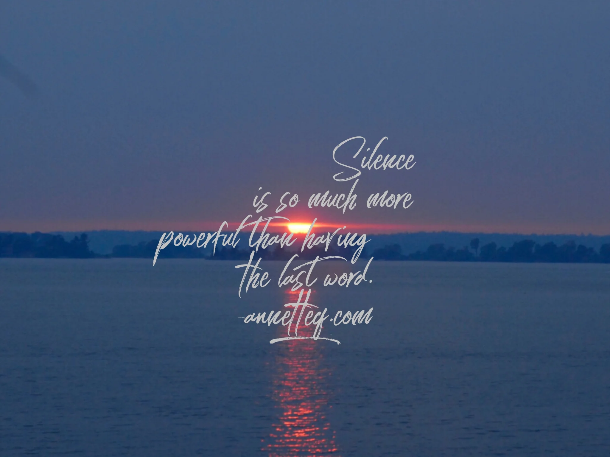 #21 Silence vs. Having Last Word