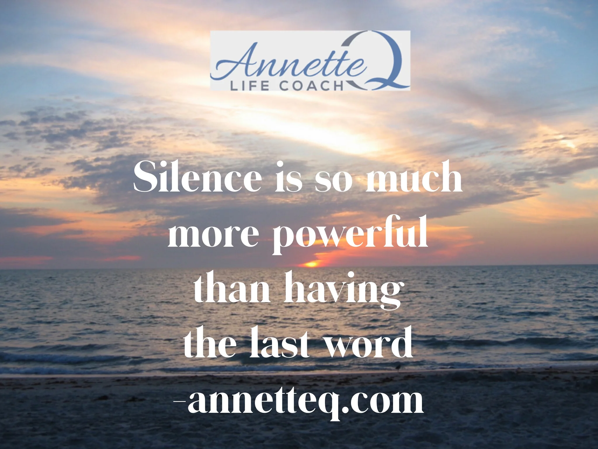 #75 Silence versus Having the Last Word