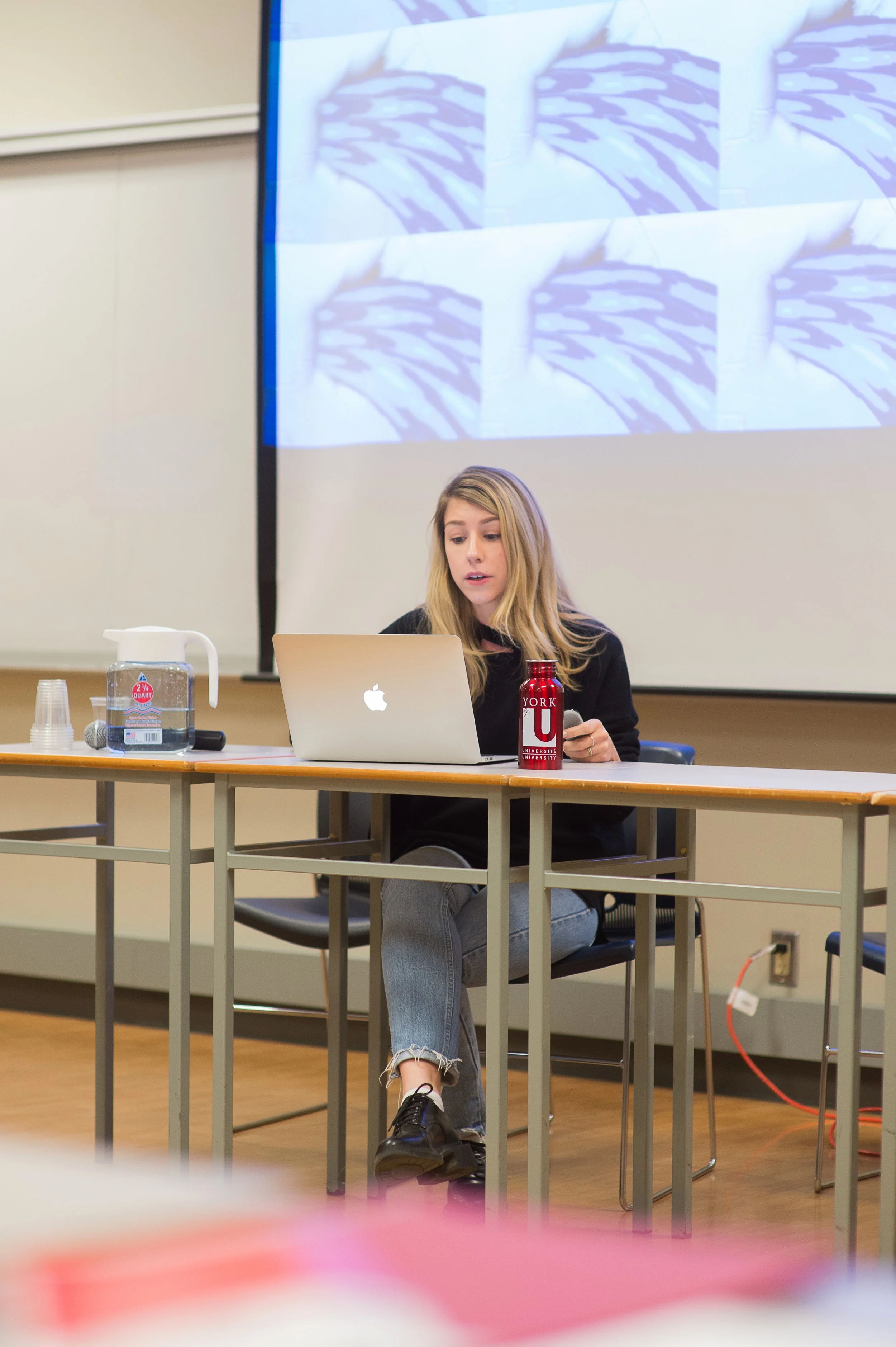 The Studio for Media Activism & Critical Thought, "DIRT: Intersectional Approaches to Messiness" Second Annual Activist Archive Symposium. Photo by Calla Evans. 