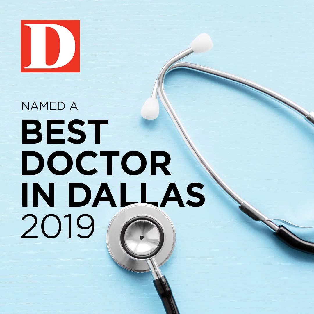 Dr. Raynor Recognized as D Magazine Best Doctor in Dallas 2019