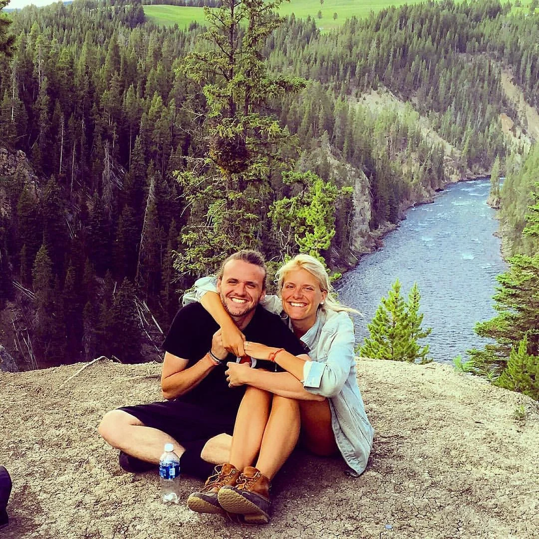 Hiking in Yellowstone with my brother.jpg