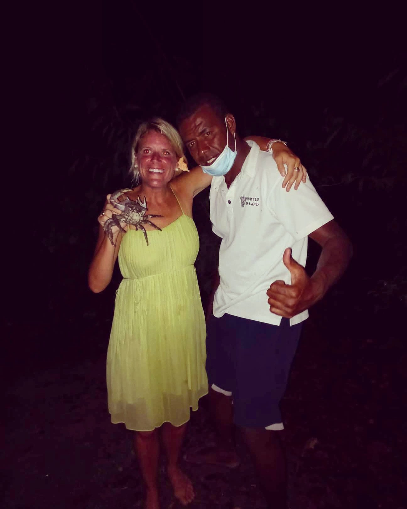 Copy of Crab hunting in the Fijian bush with my guide Mika, who taught me the two-step process to catching a crab at Turtle Island..jpg