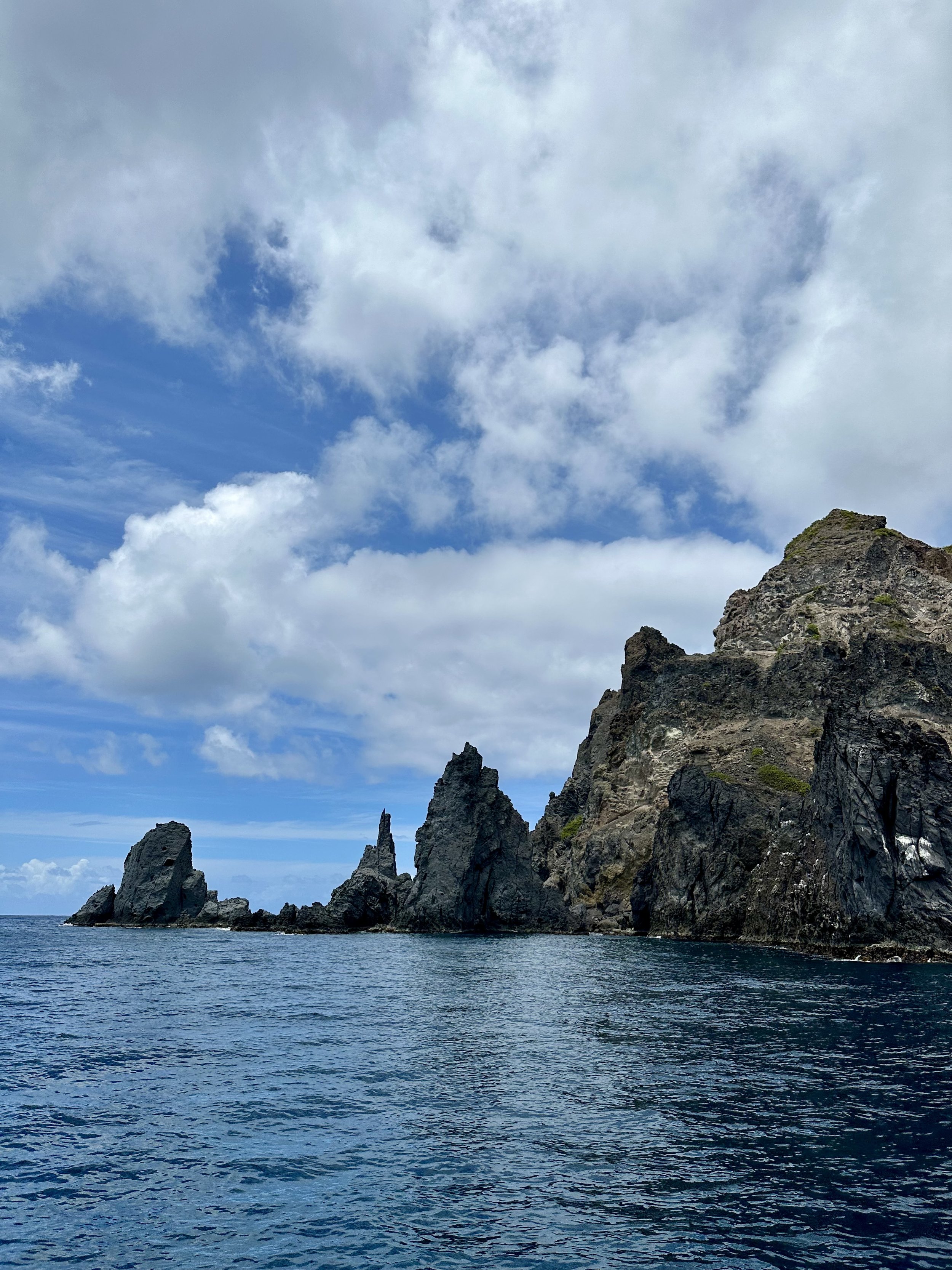 Dramatic rock formations abound off the coast of Saba.jpeg