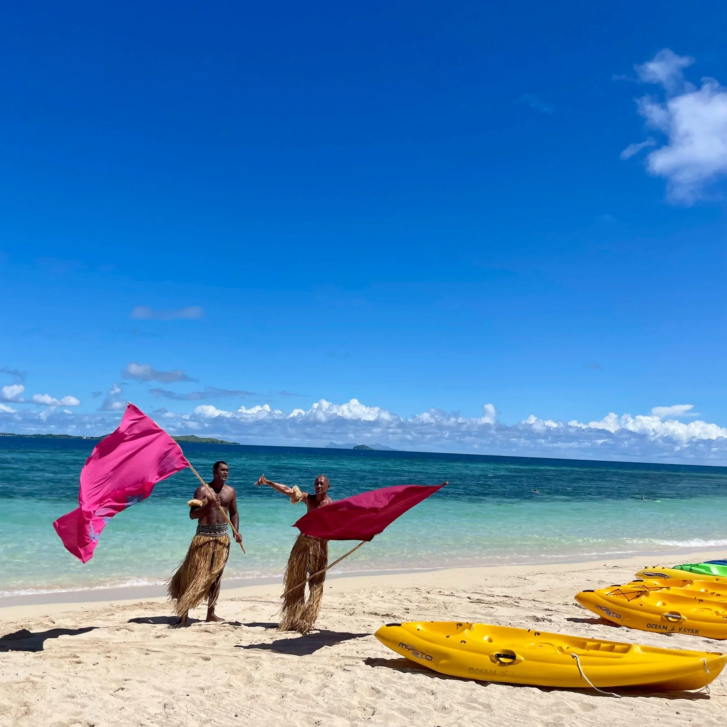 Copy+of+Welcome+celebrations+on+the+beach+at+Castaway+Island.webp
