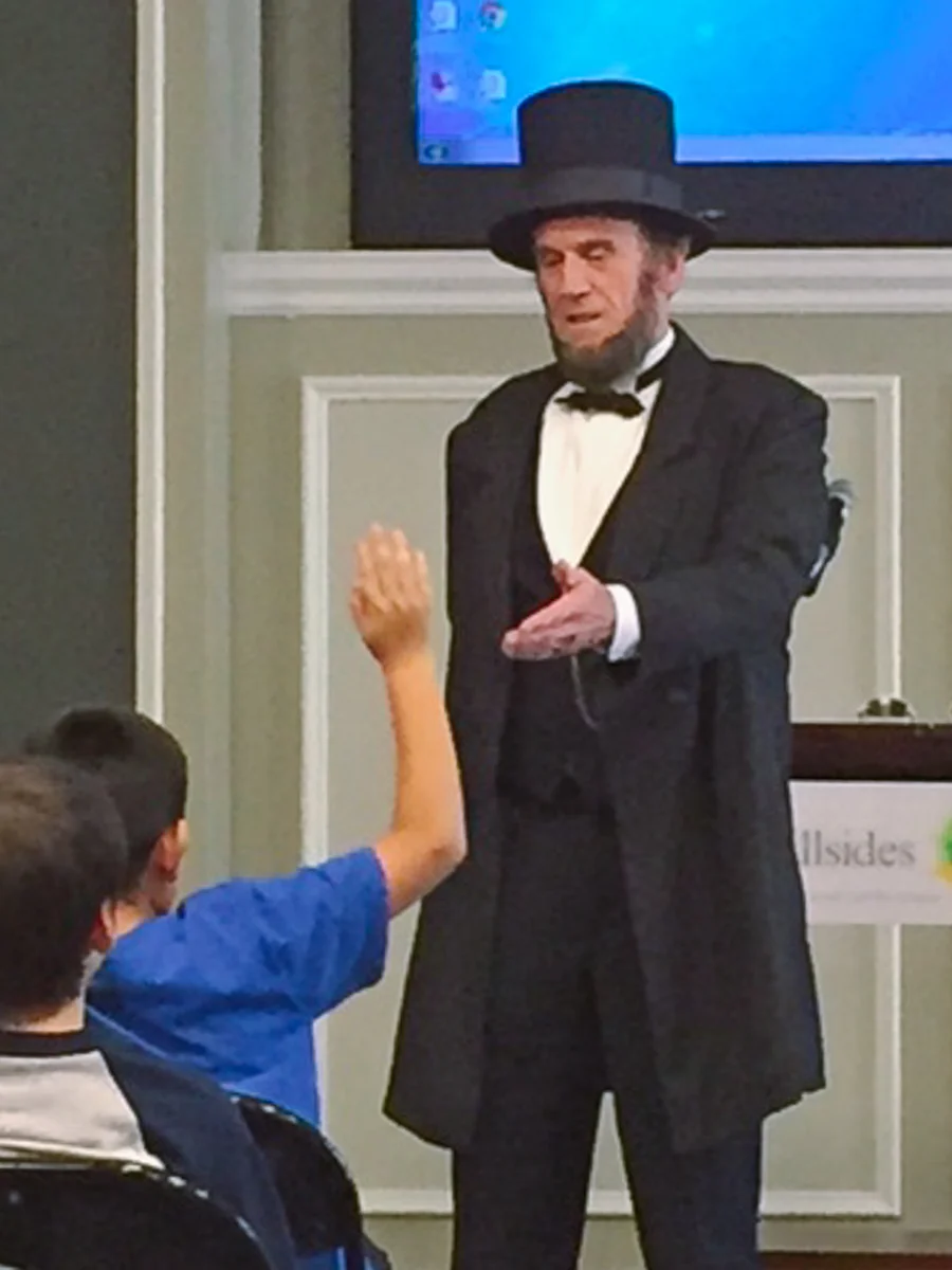 Hillsides Assembly honoring Abraham Lincoln - JP Wammack