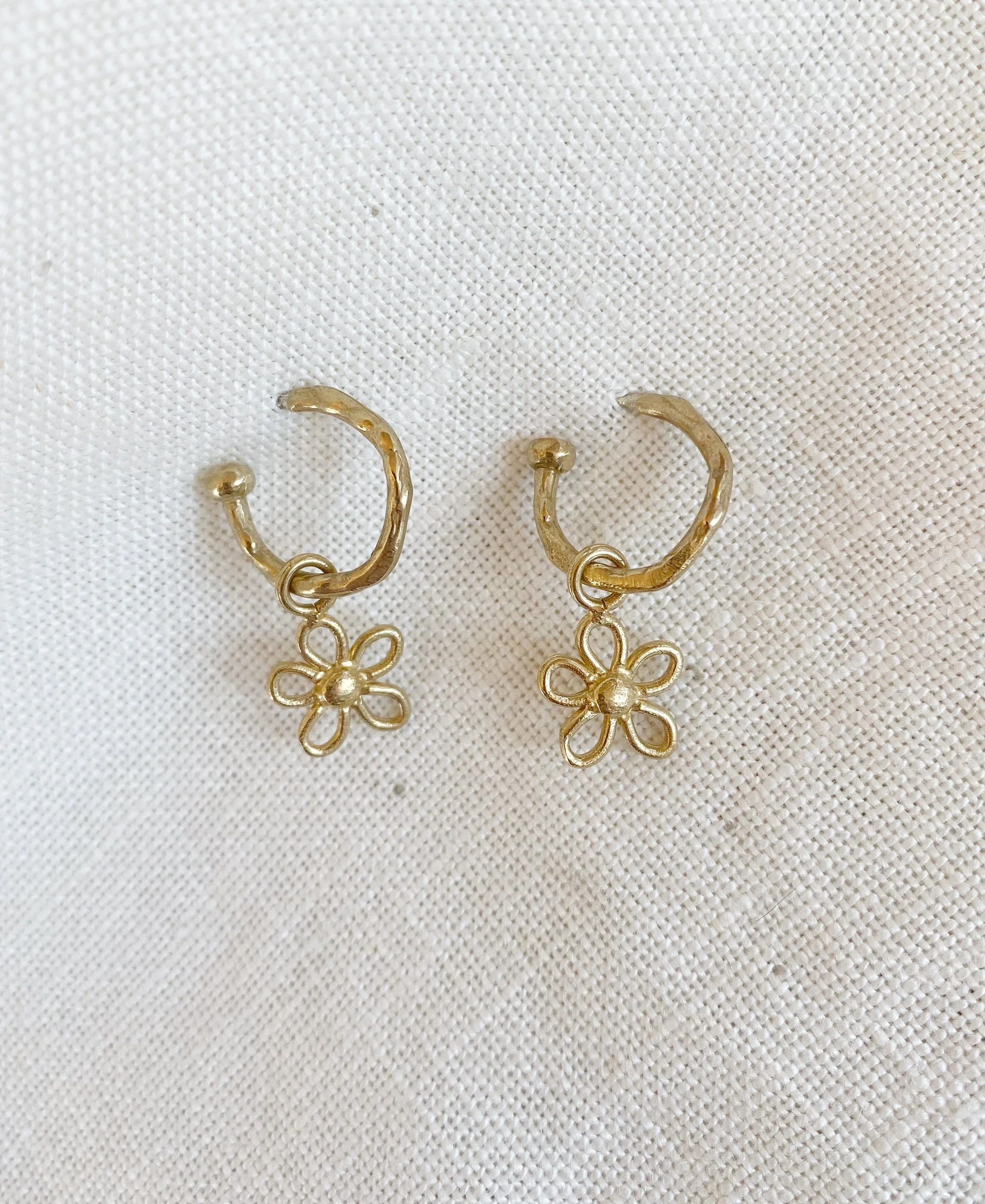 Bloom Mini Earrings Bronze 2.jpg