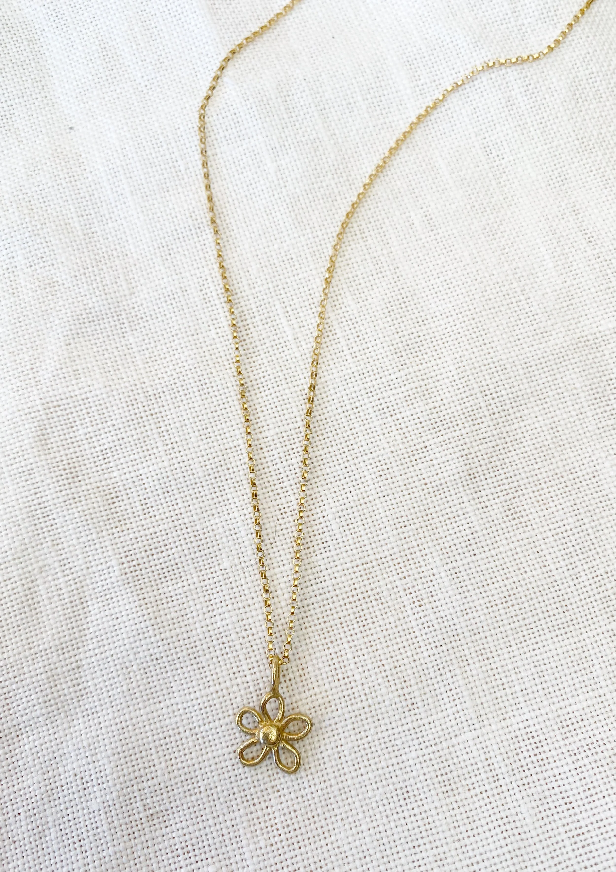 Bloom Mini Necklace Bronze.jpg