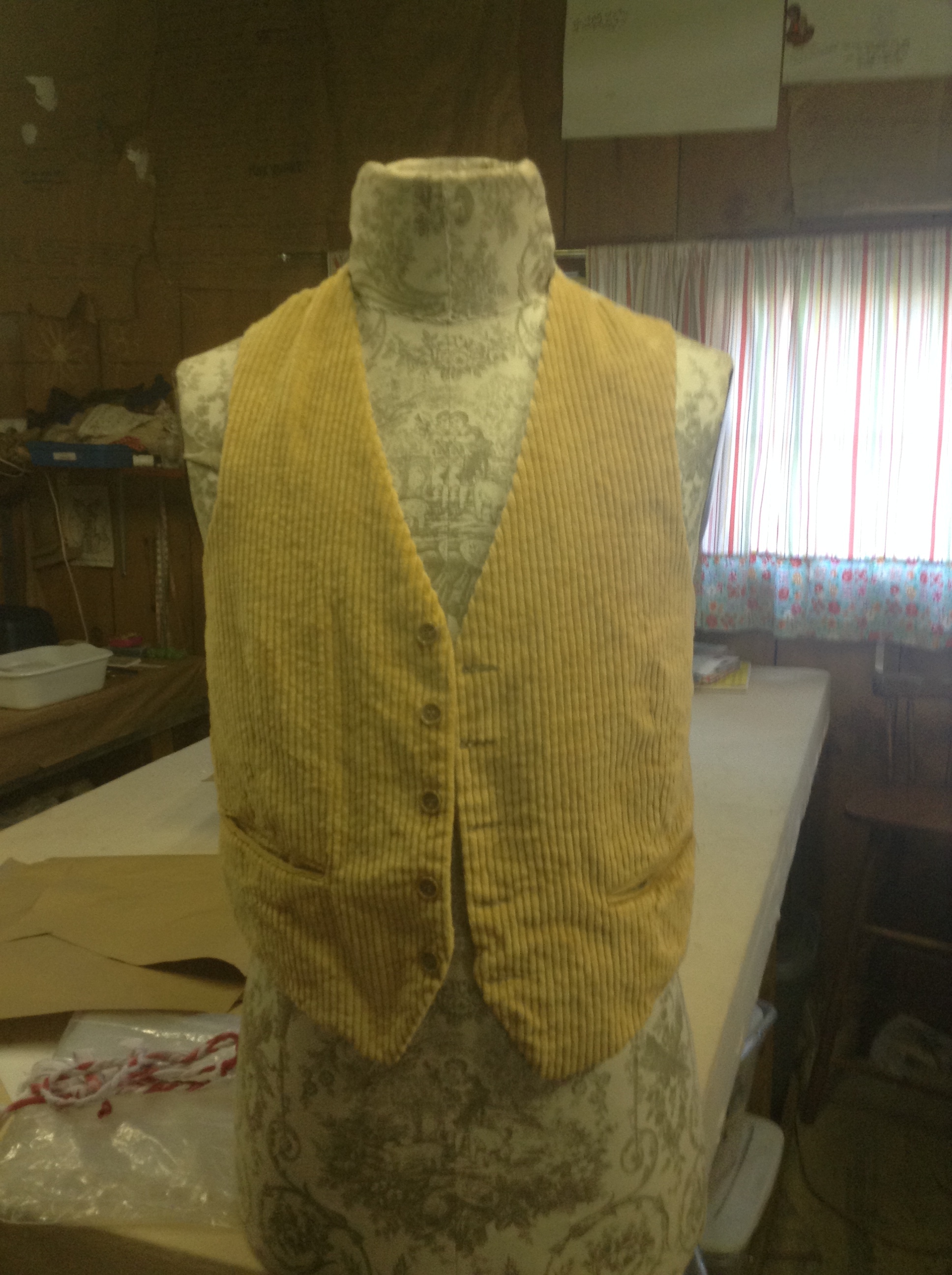 Benefactors Corduroy Suit Original Yellow