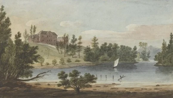 The Female Orphan School around 1825, by Augustus Earle (National Library of Australia nla.pic-an2818336)