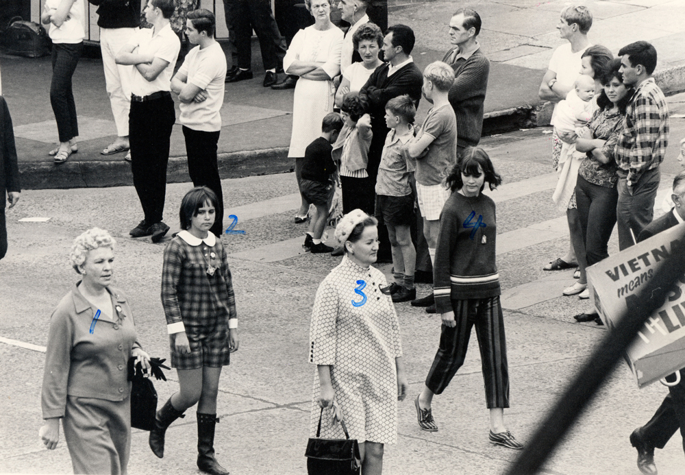 May Day march Wollongong, 1966.